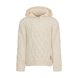 WOOL HOODED SWEATER