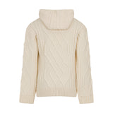 WOOL HOODED SWEATER