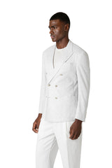 GIACCA DOPPIOPETTO LINO COTONE