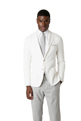 GIACCA MONOPETTO LINO COTONE