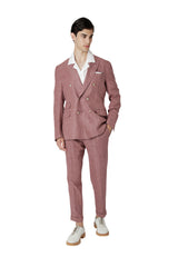 ABITO DOPPIOPETTO LINO LANA SETA