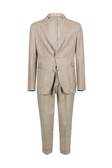 ABITO MONOPETTO LANA SETA LINO