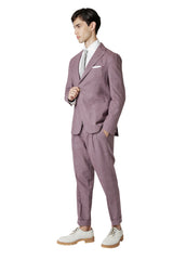 ABITO MONOPETTO LANA SETA LINO