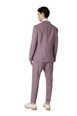 ABITO MONOPETTO LANA SETA LINO