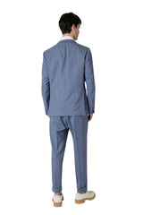 ABITO MONOPETTO LANA SETA LINO