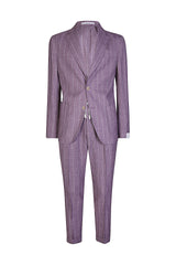 ABITO MONOPETTO LANA SETA LINO