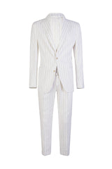 ABITO MONOPETTO LINO COTONE