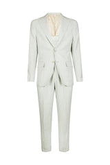 ABITO MONOPETTO LINO LANA SETA