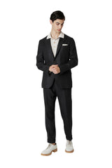 ABITO MONOPETTO LINO LANA SETA