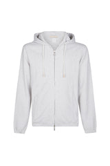 FELPA FULL ZIP GIZA COTTON