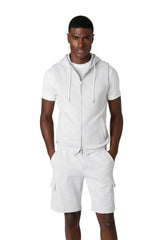 FELPA SMANICATA GIZA COTTON