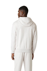 FELPA CON CAPPUCCIO COTONE CASHMERE SETA