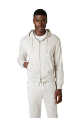 FELPA FULL ZIP SETA COTONE