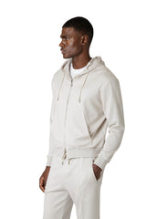FELPA FULL ZIP SETA COTONE