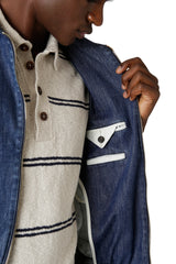 GIUBBINO COTONE LINO STRETCH