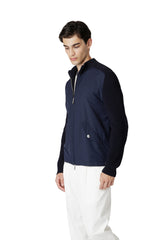 GIUBBINO BIMATERICO LANA NYLON E COTONE