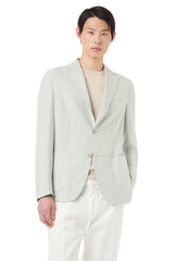 GIACCA MONOPETTO LINO LANA SETA