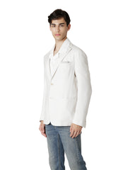 GIACCA MONOPETTO CASHMERE SETA LINO