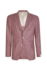 GIACCA MONOPETTO LINO LANA SETA