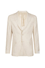 GIACCA MONOPETTO LINO LANA SETA