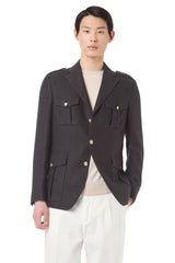 GIACCA MONOPETTO LINO