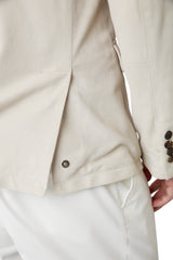 GIACCA CON PETTORINA SUEDE E MAGLIA