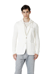 GIACCA CON PETTORINA PIQUET E COTONE COSTA INGLESE