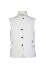 GILET REVERSIBILE LINO E COTONE