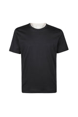 T-SHIRT GIROCOLLO COTONE JERSEY