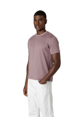 T-SHIRT GIROCOLLO COTONE JERSEY
