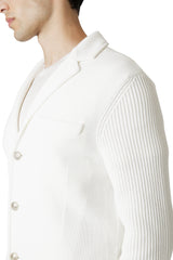 GIACCA-MAGLIA COTONE E CASHWOOL