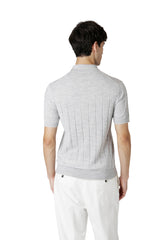 MAGLIA MEZZA ZIP LANA 14 MICRON