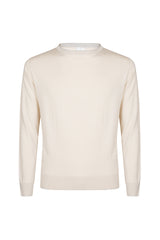 MAGLIA GIROCOLLO MERINOS SETA