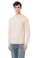 MAGLIA GIROCOLLO MERINOS SETA