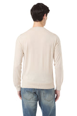 MAGLIA GIROCOLLO MERINOS SETA