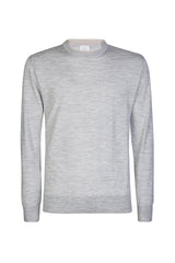 MAGLIA GIROCOLLO MERINOS SETA