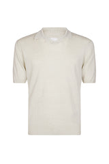 POLO IN MAGLIA LINO