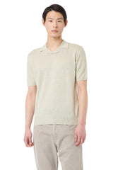 POLO IN MAGLIA LINO