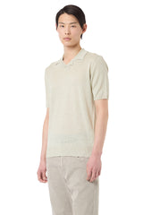 POLO IN MAGLIA LINO