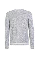 MAGLIA GIROCOLLO COTONE