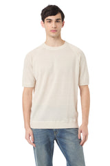 MAGLIA GIROCOLLO LINO