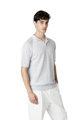 POLO IN MAGLIA LINO