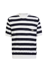 MAGLIA GIROCOLLO COTONE CREPE