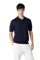 POLO IN MAGLIA COTONE CASHMERE