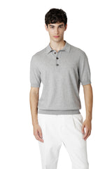 POLO IN MAGLIA COTONE CASHMERE