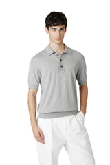 POLO IN MAGLIA COTONE CASHMERE