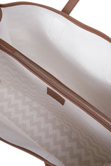 BORSA COTONE E PELLE