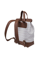 ZAINO COTONE E PELLE