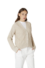 CARDIGAN COTONE LINO