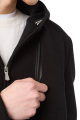 GIACCA CON PETTORINA COTONE CASHMERE